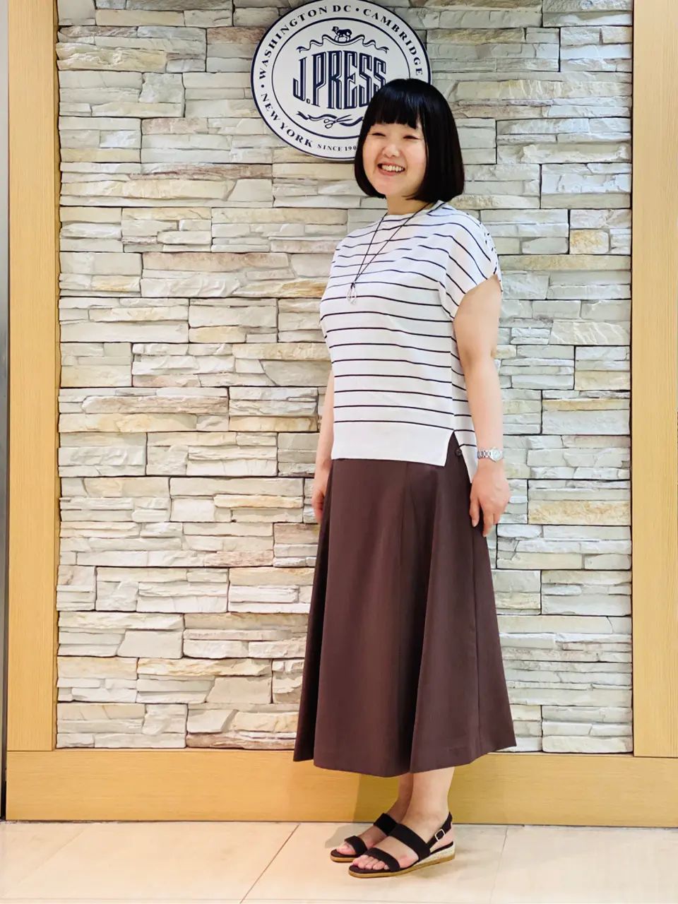 J.PRESS LADIES 内田 コーディネート画像