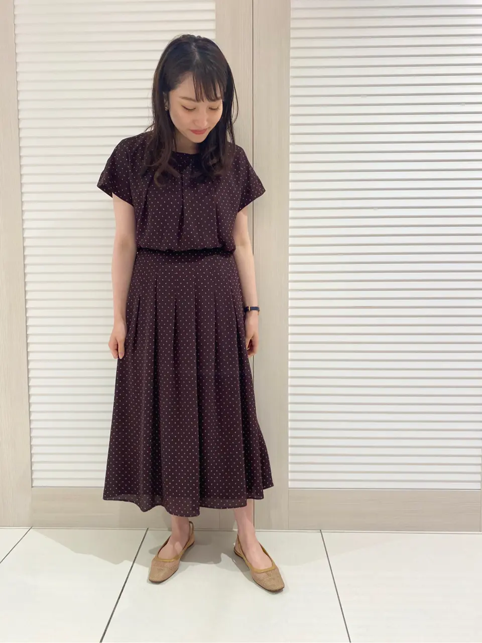 J.PRESS LADIES スタッフ コーディネート画像