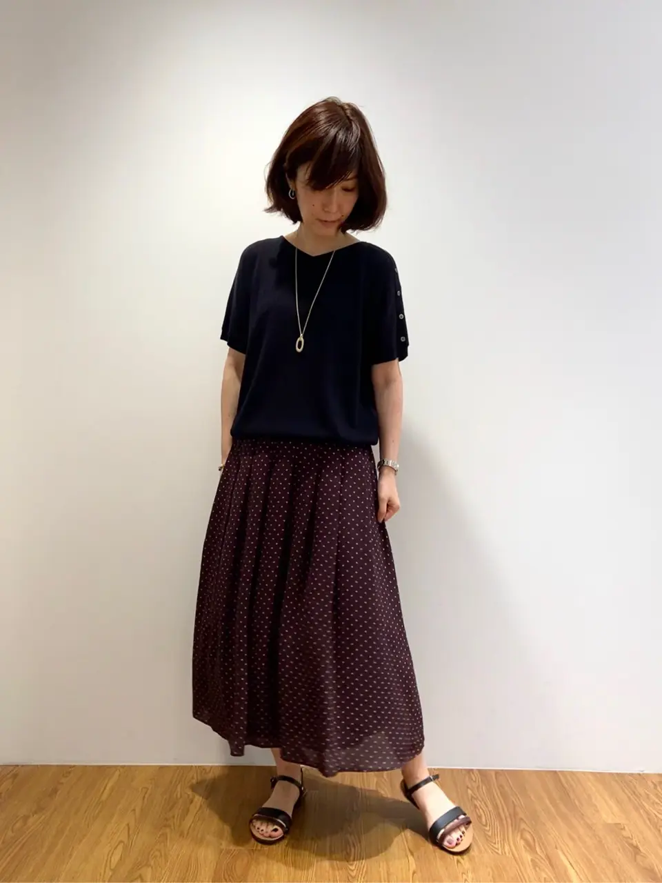 J.PRESS LADIES 前川 コーディネート画像