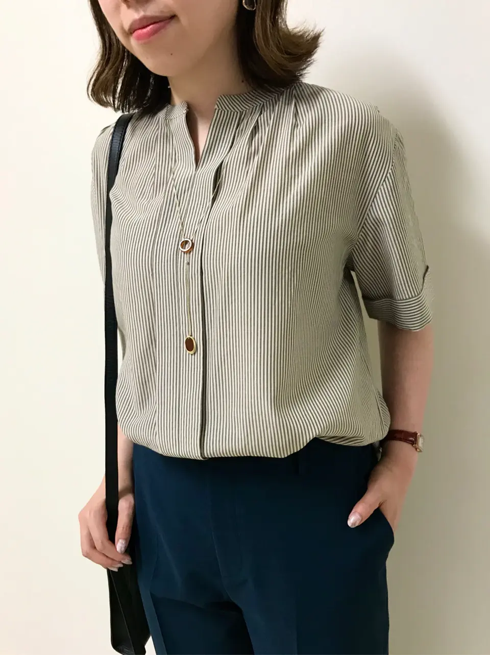 J.PRESS LADIES 金子 コーディネート画像