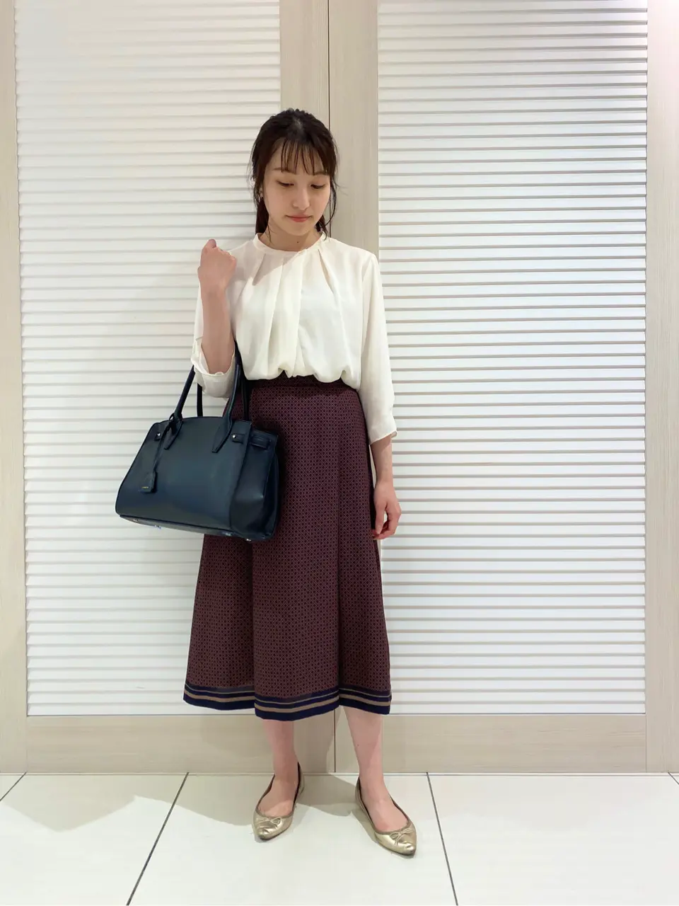 J.PRESS LADIES スタッフ コーディネート画像