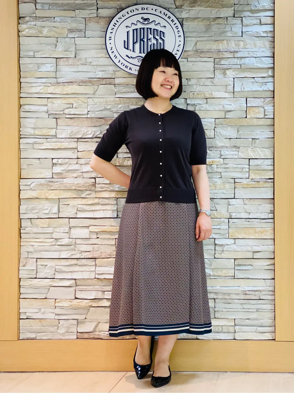 J.PRESS LADIES 内田 コーディネート画像