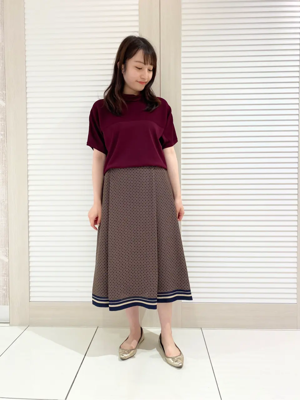 J.PRESS LADIES スタッフ コーディネート画像