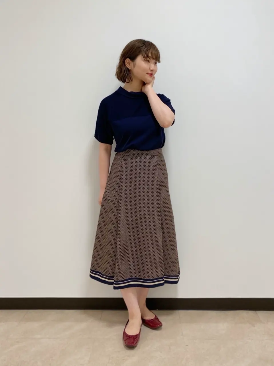  スタッフ コーディネート画像