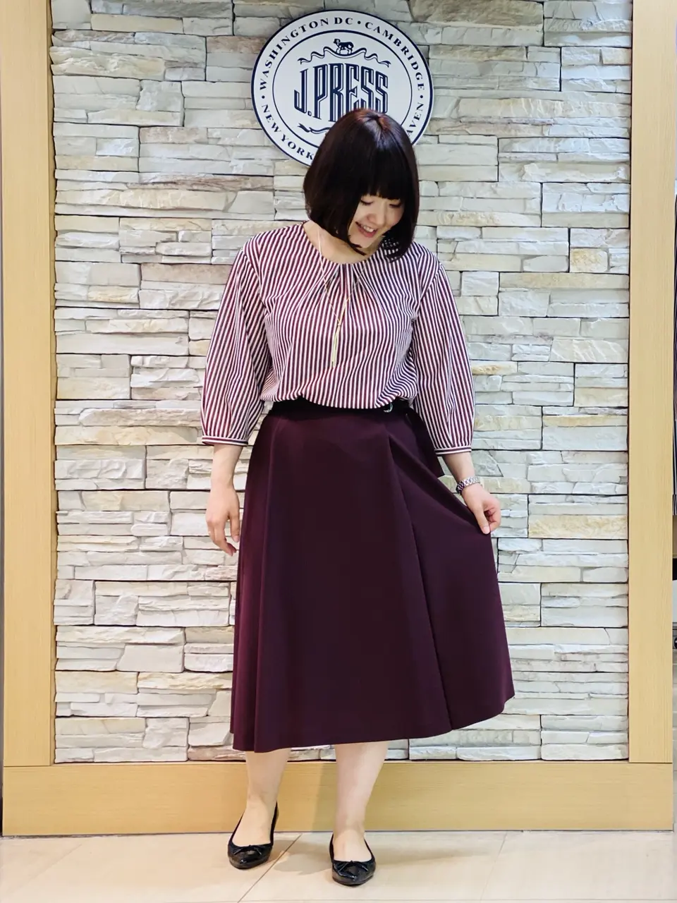 J.PRESS LADIES 内田 コーディネート画像