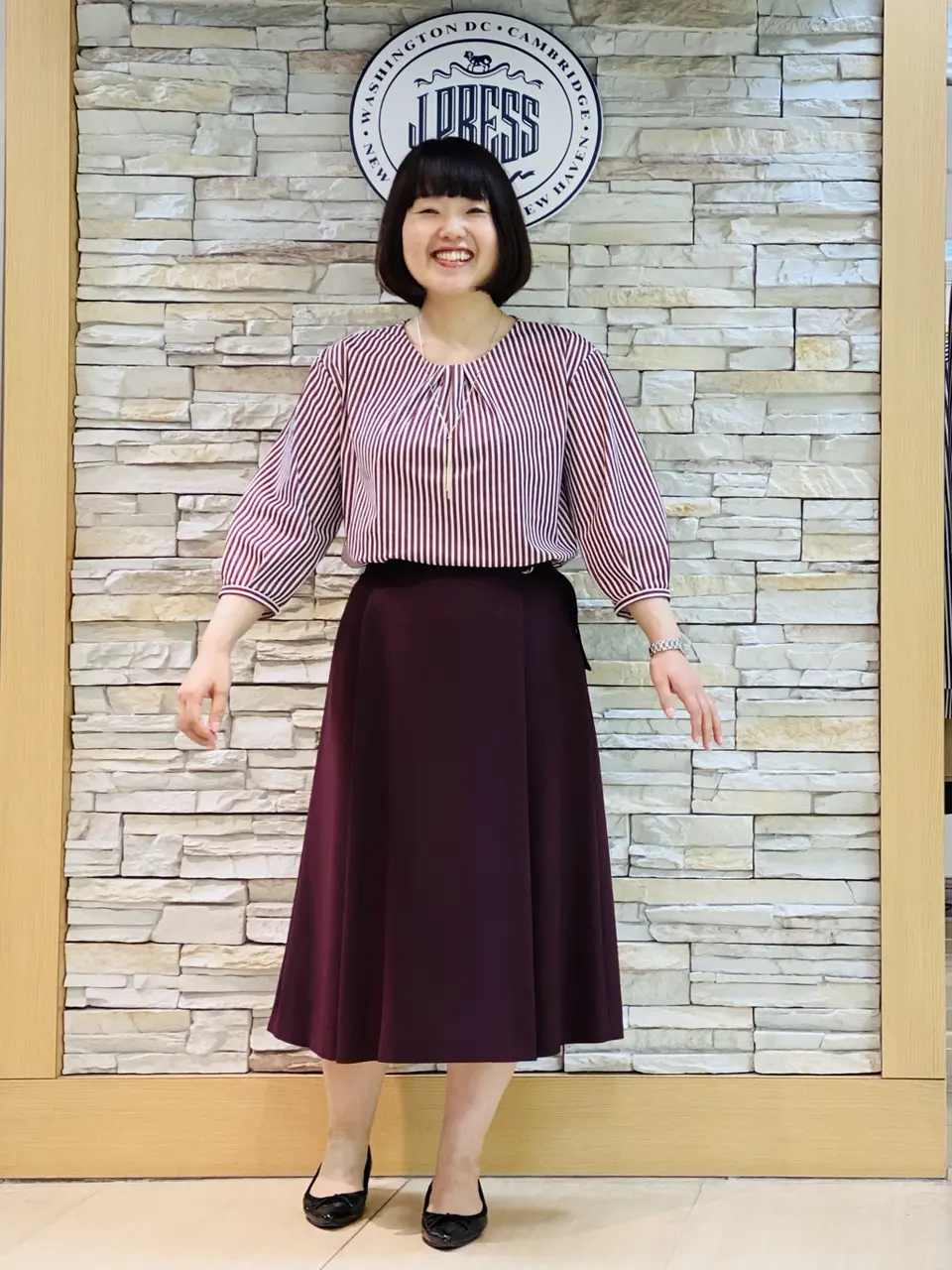 J.PRESS LADIES 内田 コーディネート画像