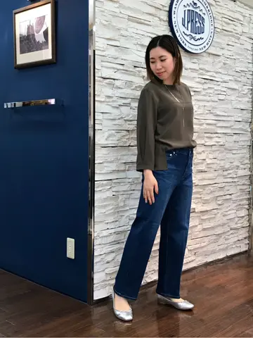 J.PRESS LADIES 金子 コーディネート画像