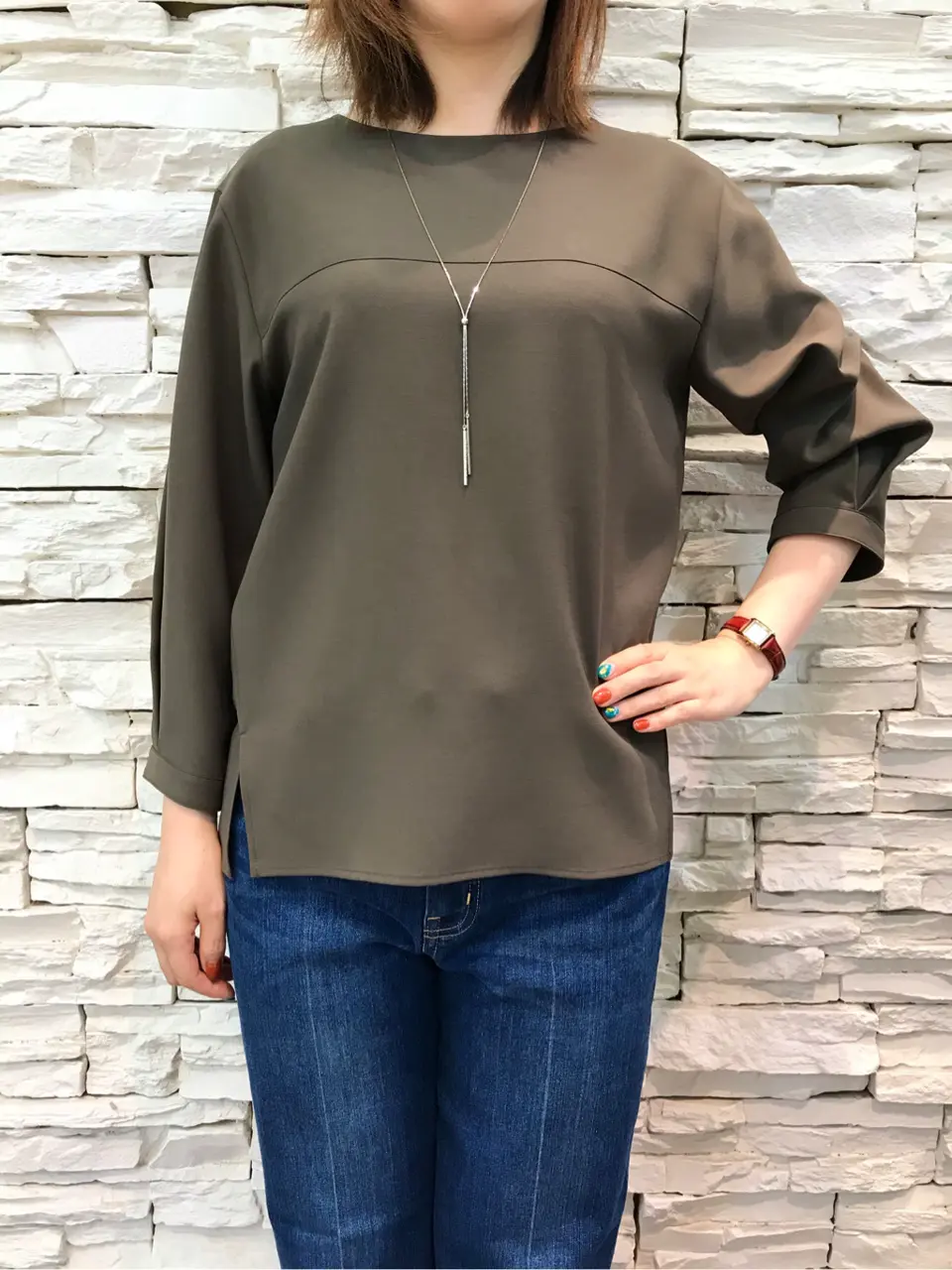 J.PRESS LADIES 金子 コーディネート画像