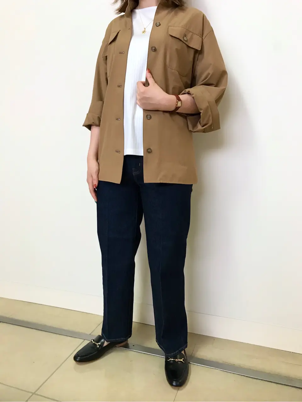 J.PRESS LADIES 金子 コーディネート画像