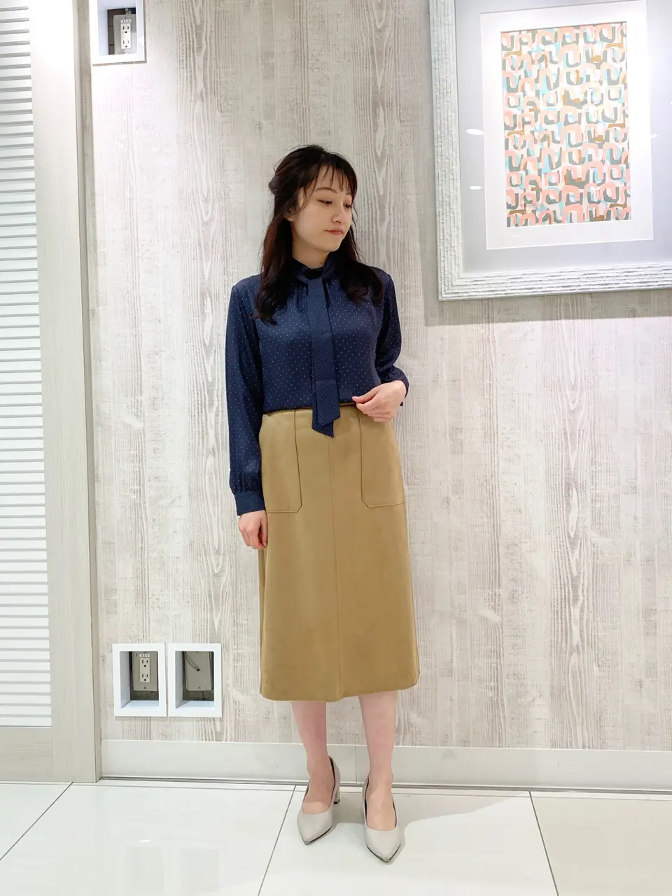  スタッフ コーディネート画像