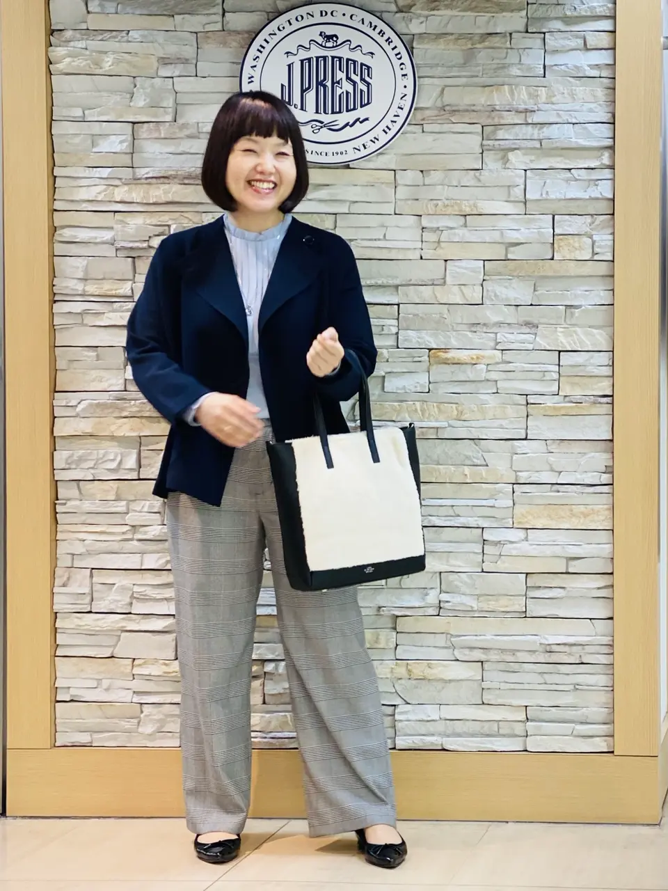 J.PRESS LADIES 内田 コーディネート画像