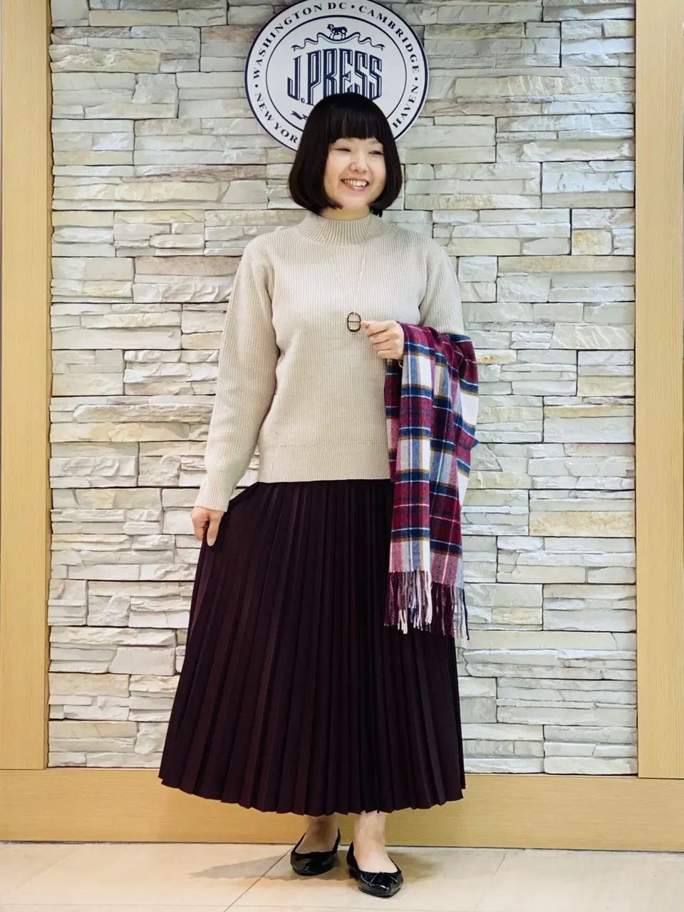 J.PRESS LADIES 内田 コーディネート画像