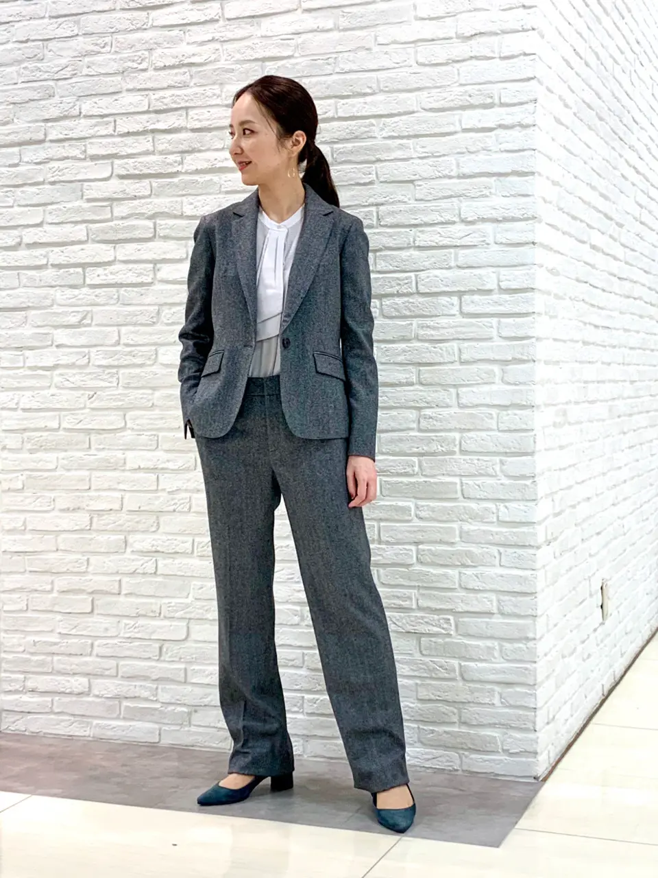 J.PRESS LADIES スタッフ コーディネート画像