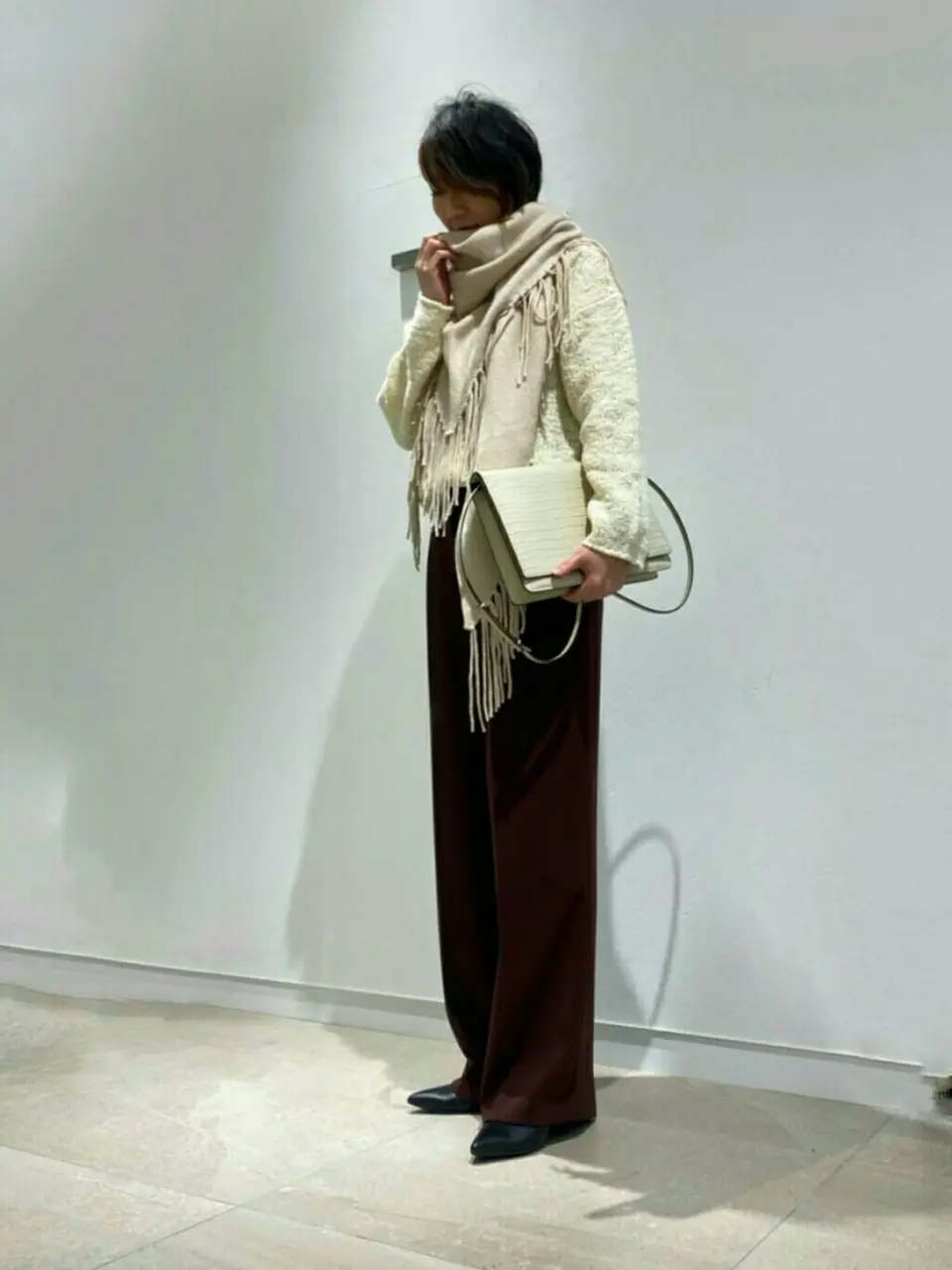 JOSEPH スタッフ コーディネート画像