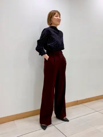 JOSEPH スタッフ コーディネート画像