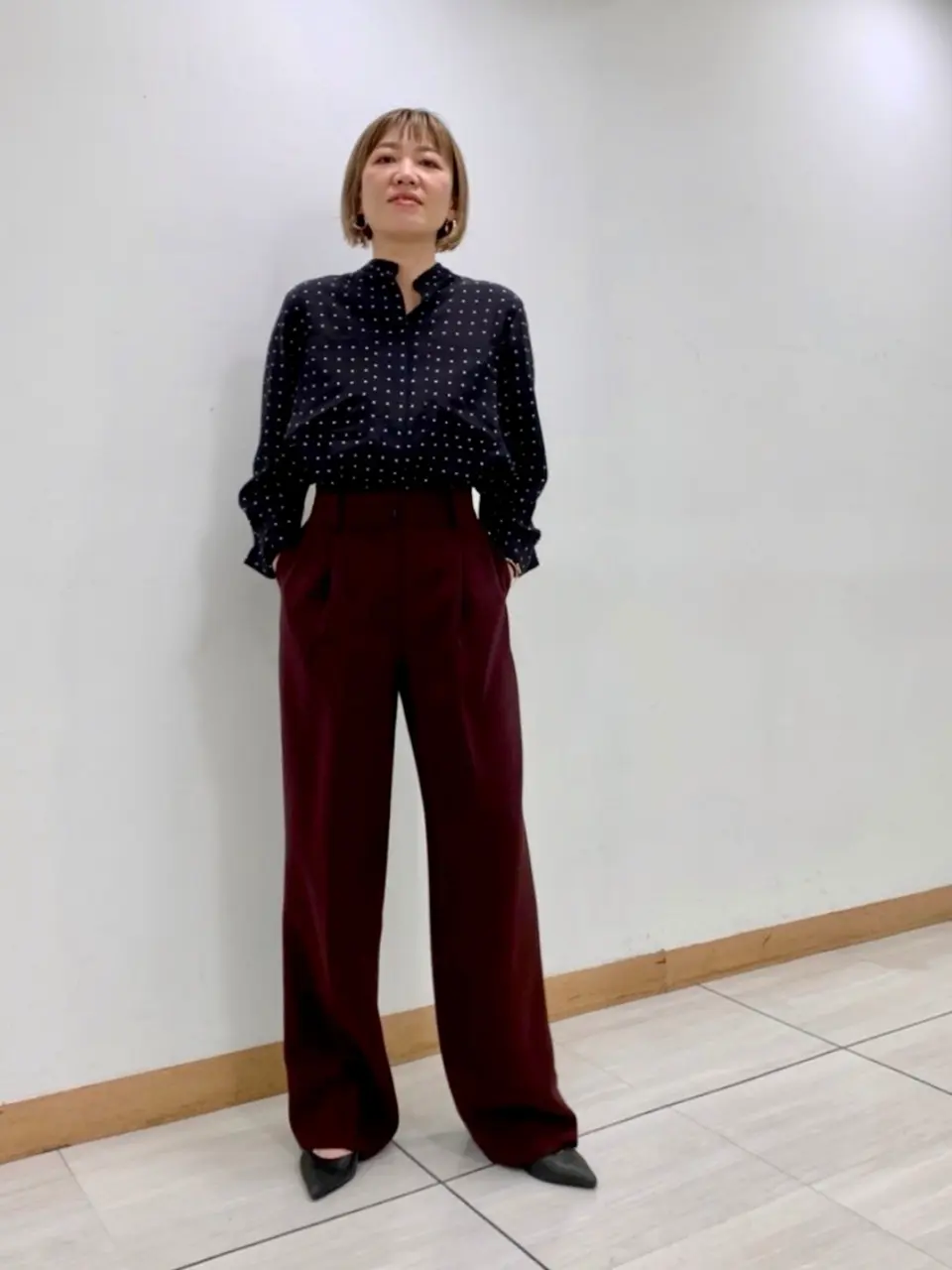 JOSEPH スタッフ コーディネート画像