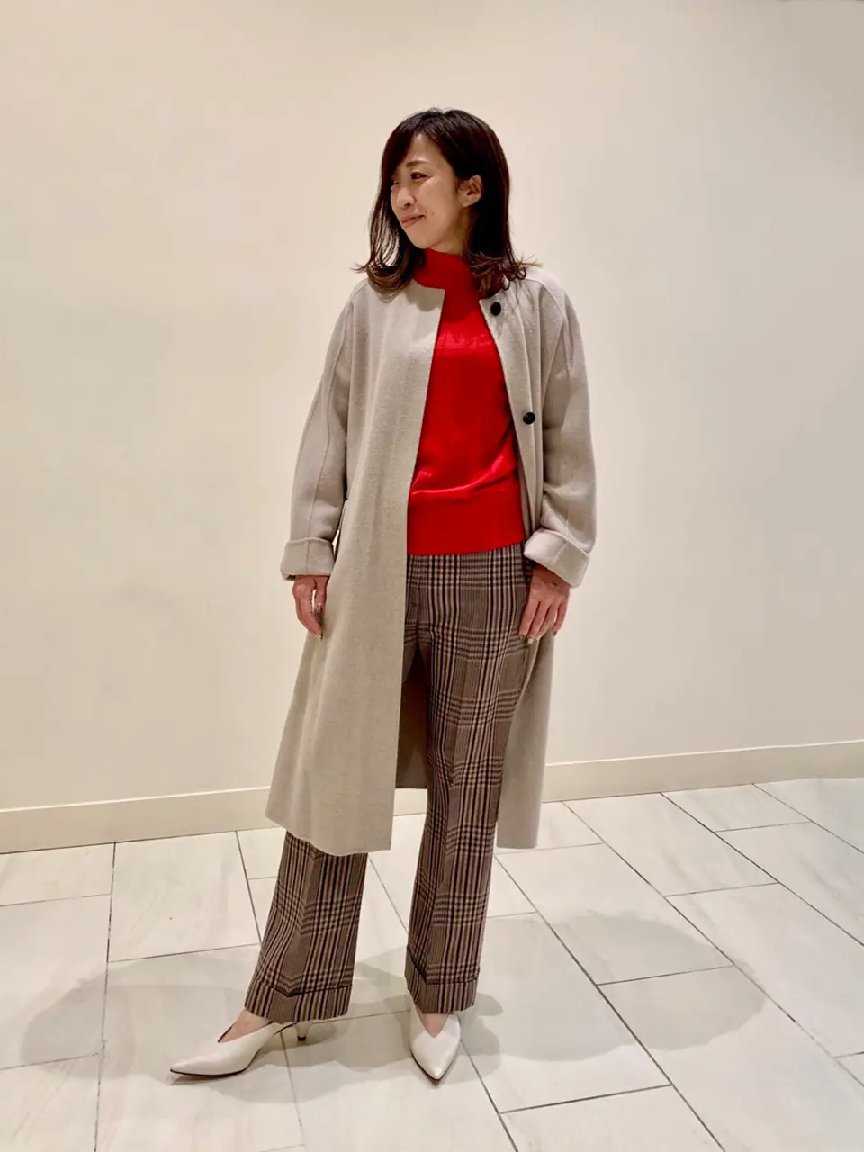 JOSEPH スタッフ コーディネート画像