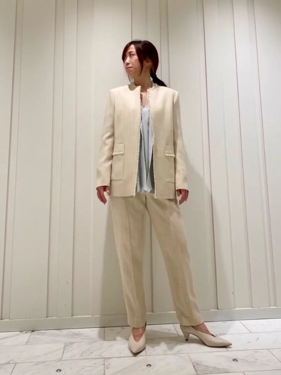 JOSEPH スタッフ コーディネート画像