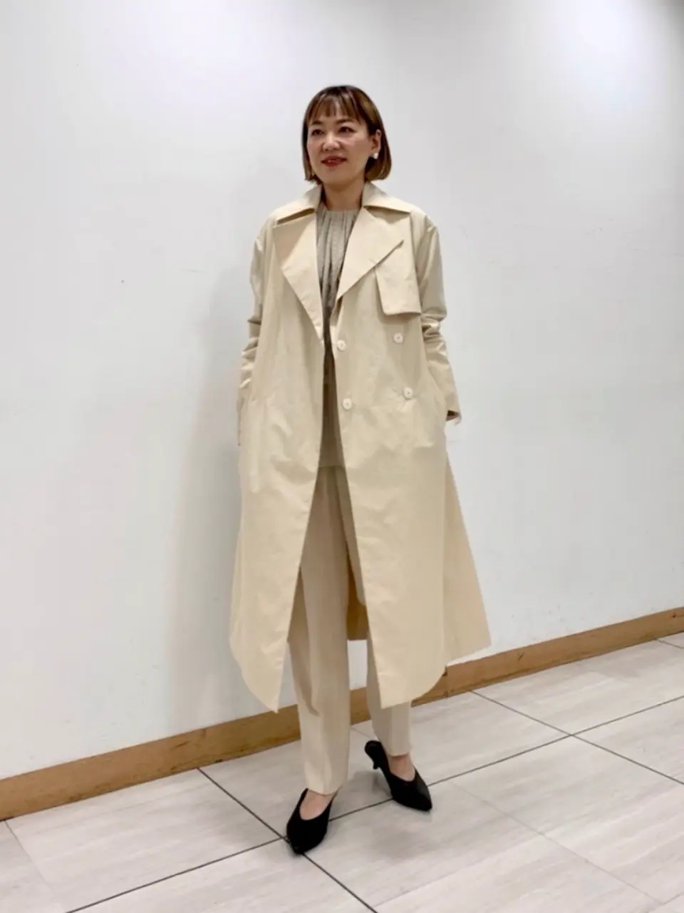  スタッフ コーディネート画像