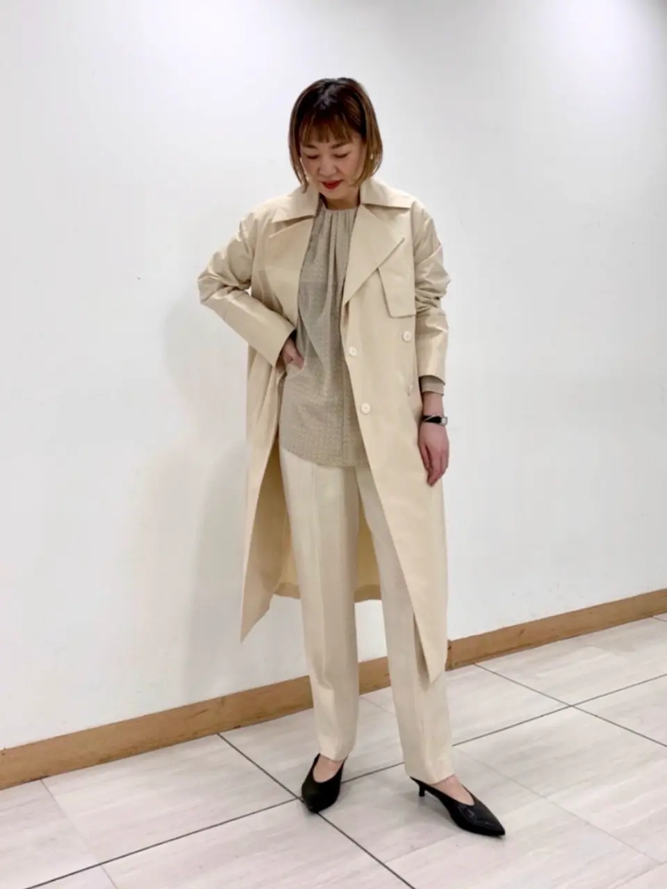 JOSEPH スタッフ コーディネート画像