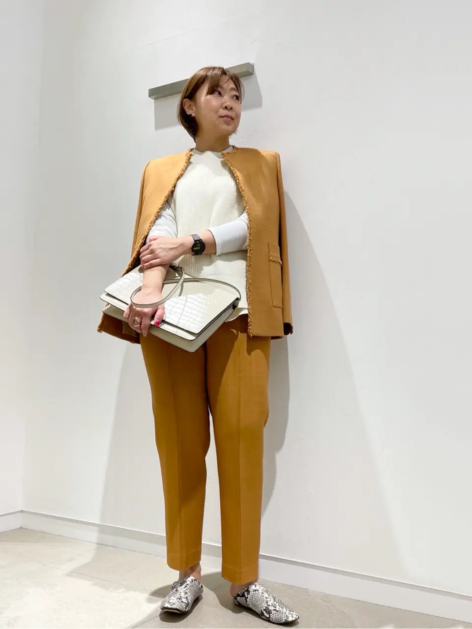  スタッフ コーディネート画像