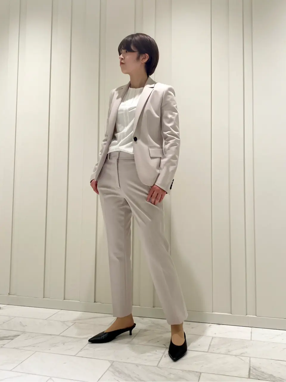 JOSEPH スタッフ コーディネート画像