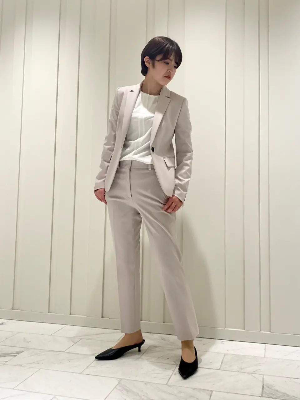 JOSEPH スタッフ コーディネート画像