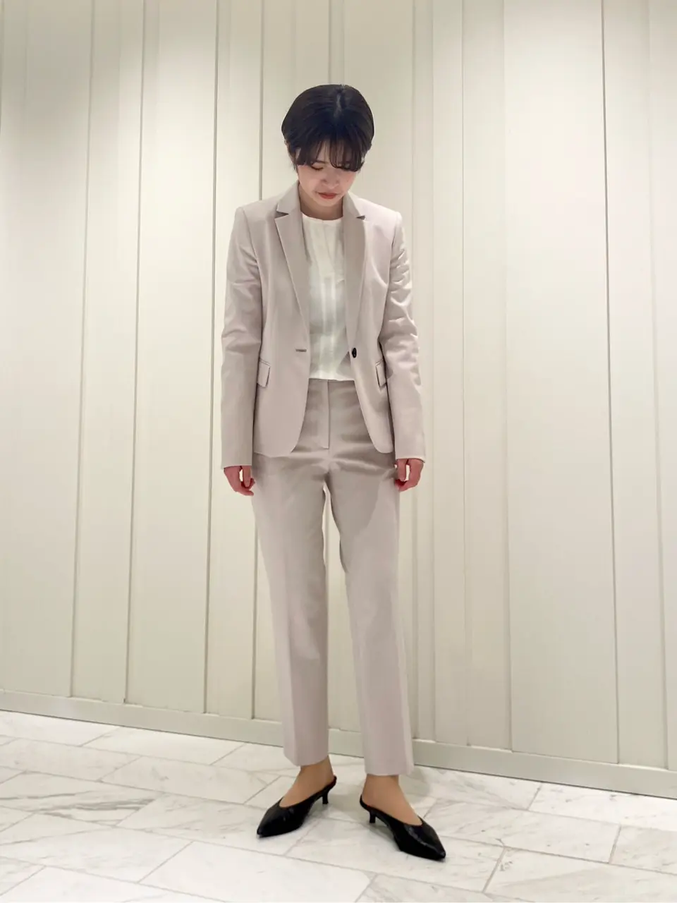 JOSEPH スタッフ コーディネート画像