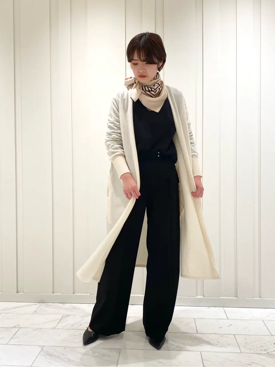 JOSEPH スタッフ コーディネート画像