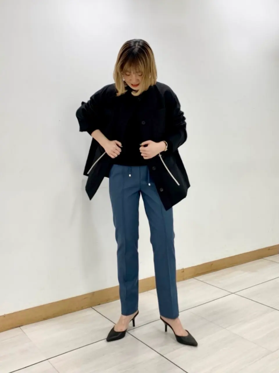 JOSEPH スタッフ コーディネート画像