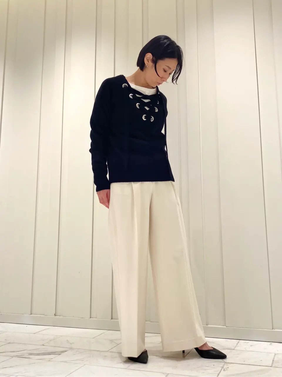 JOSEPH スタッフ コーディネート画像