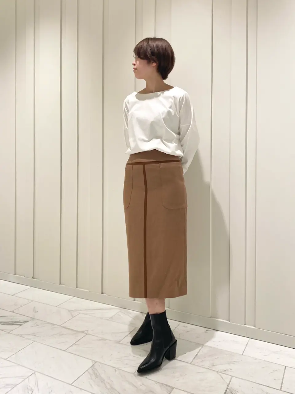 JOSEPH スタッフ コーディネート画像