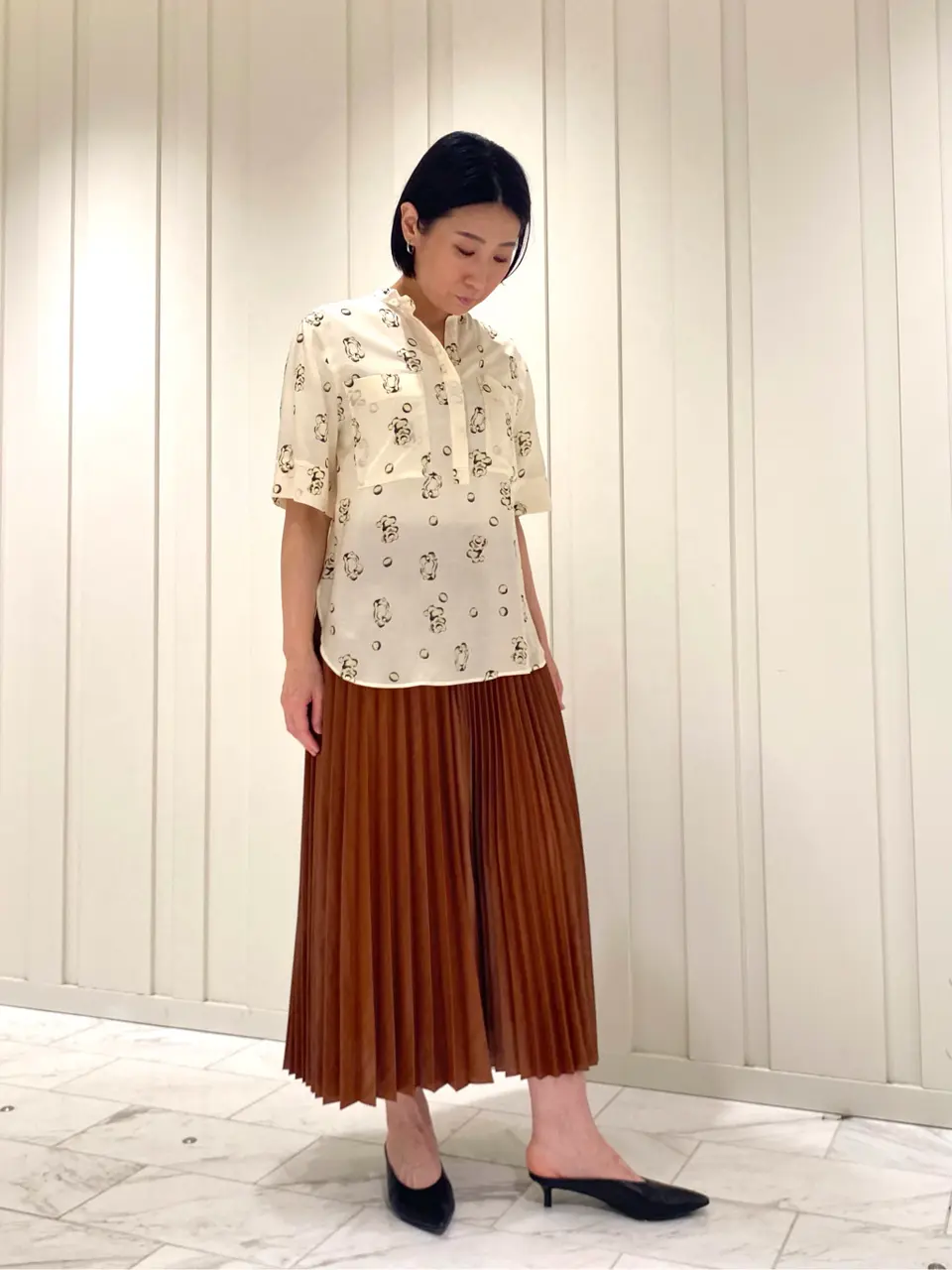 JOSEPH スタッフ コーディネート画像