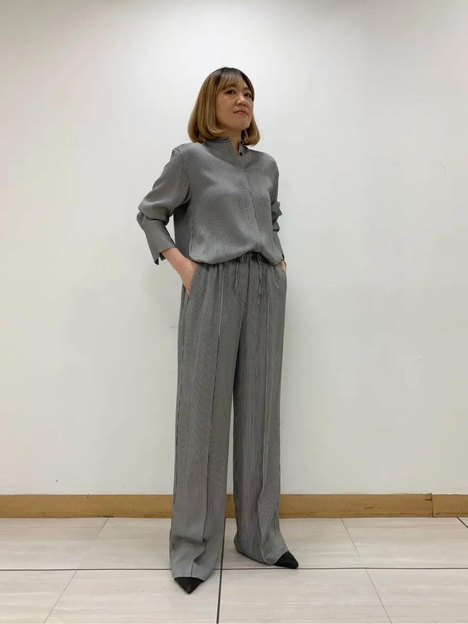 JOSEPH スタッフ コーディネート画像