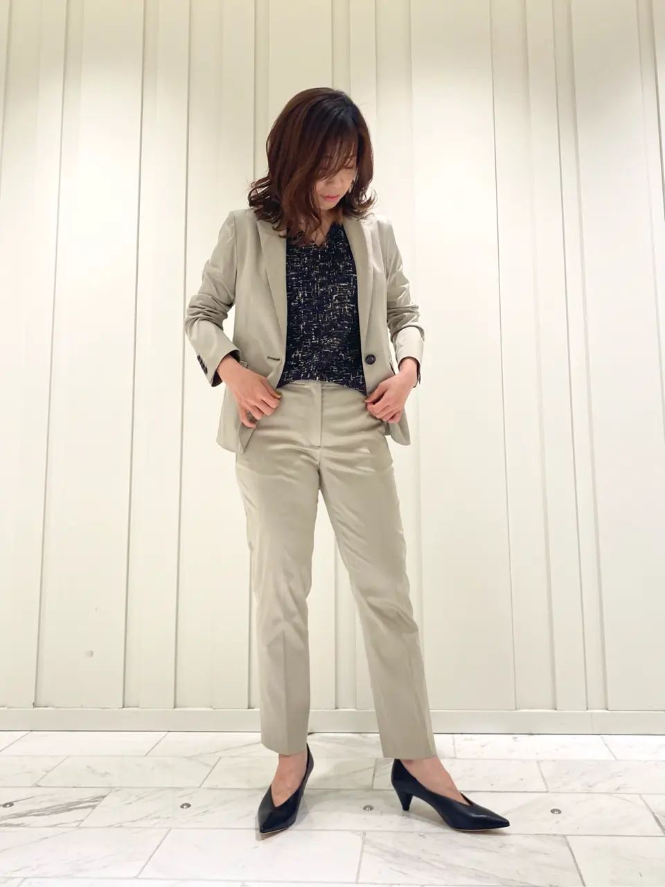 JOSEPH スタッフ コーディネート画像