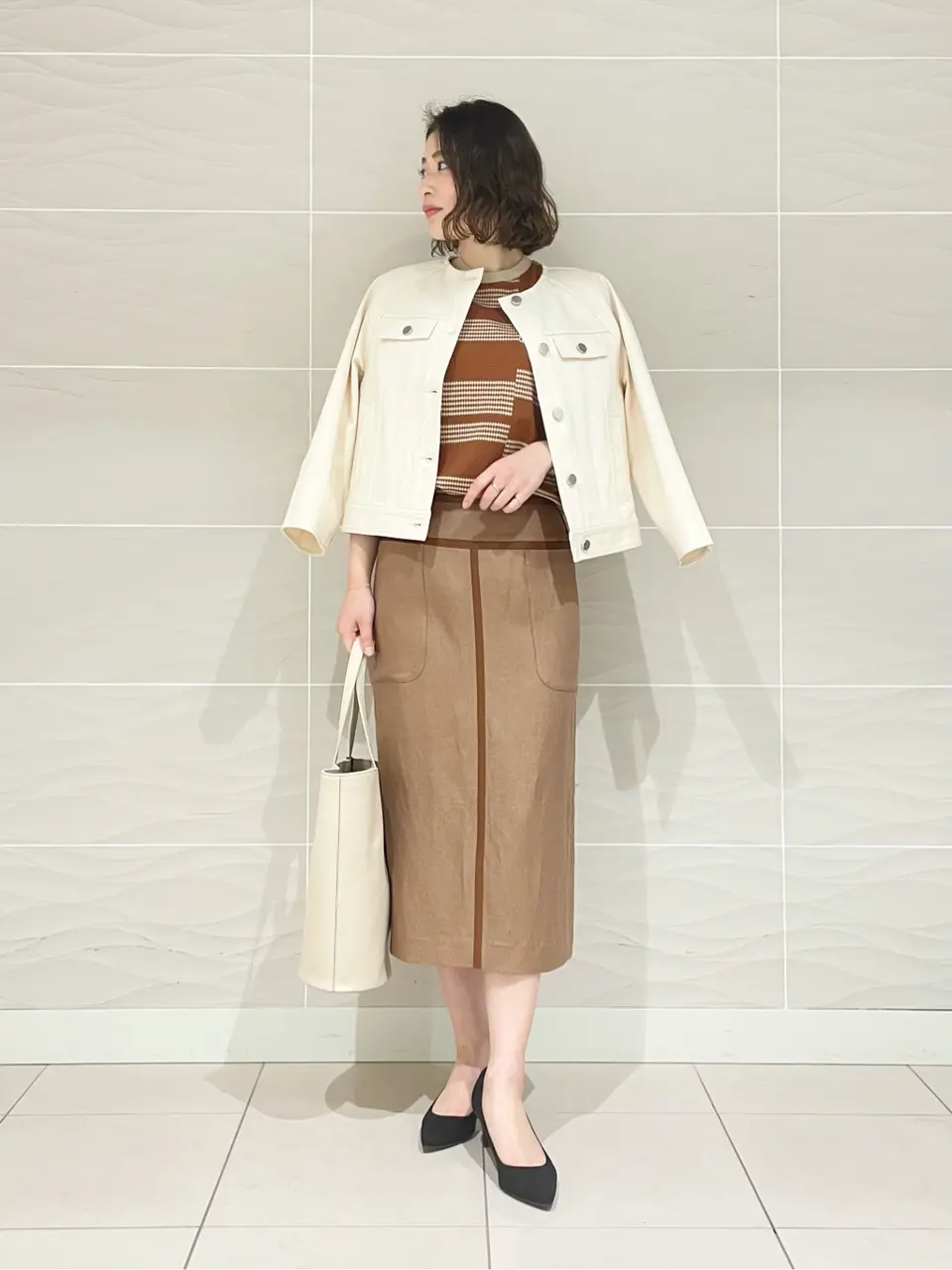 JOSEPH スタッフ コーディネート画像