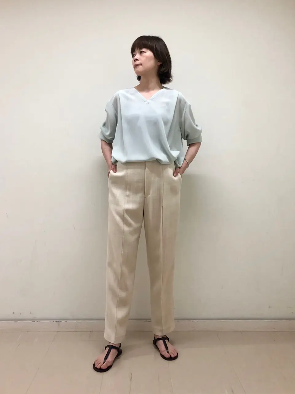  スタッフ コーディネート画像