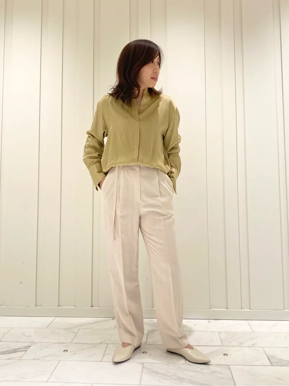 JOSEPH スタッフ コーディネート画像