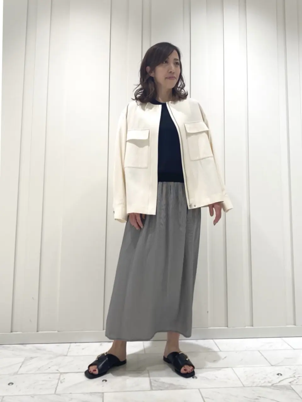 JOSEPH スタッフ コーディネート画像