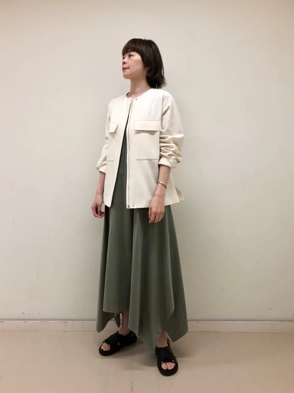  スタッフ コーディネート画像