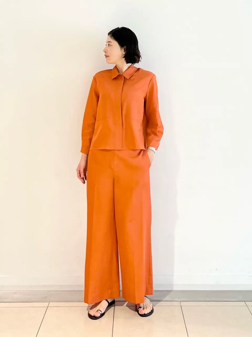 JOSEPH スタッフ コーディネート画像