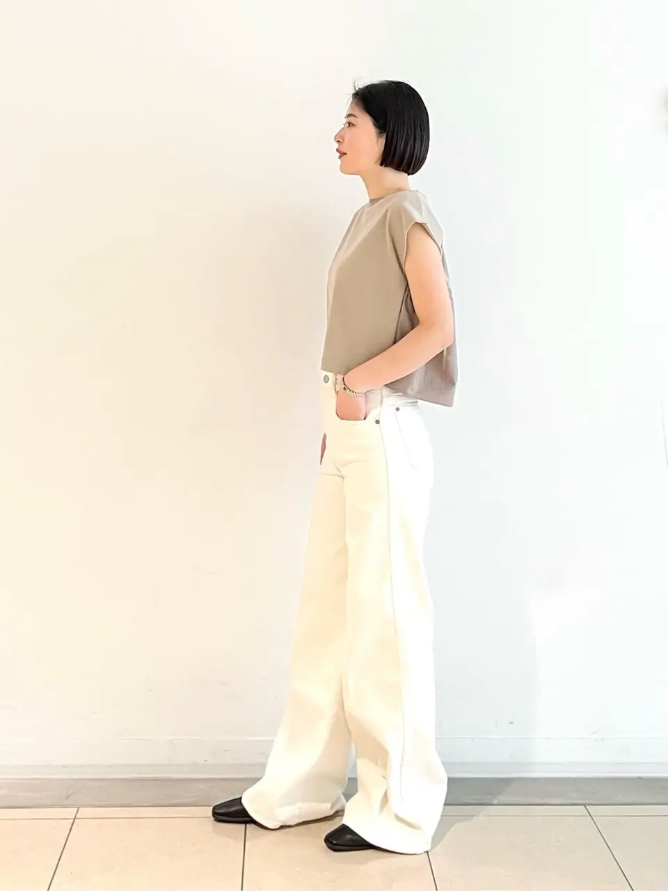 JOSEPH スタッフ コーディネート画像