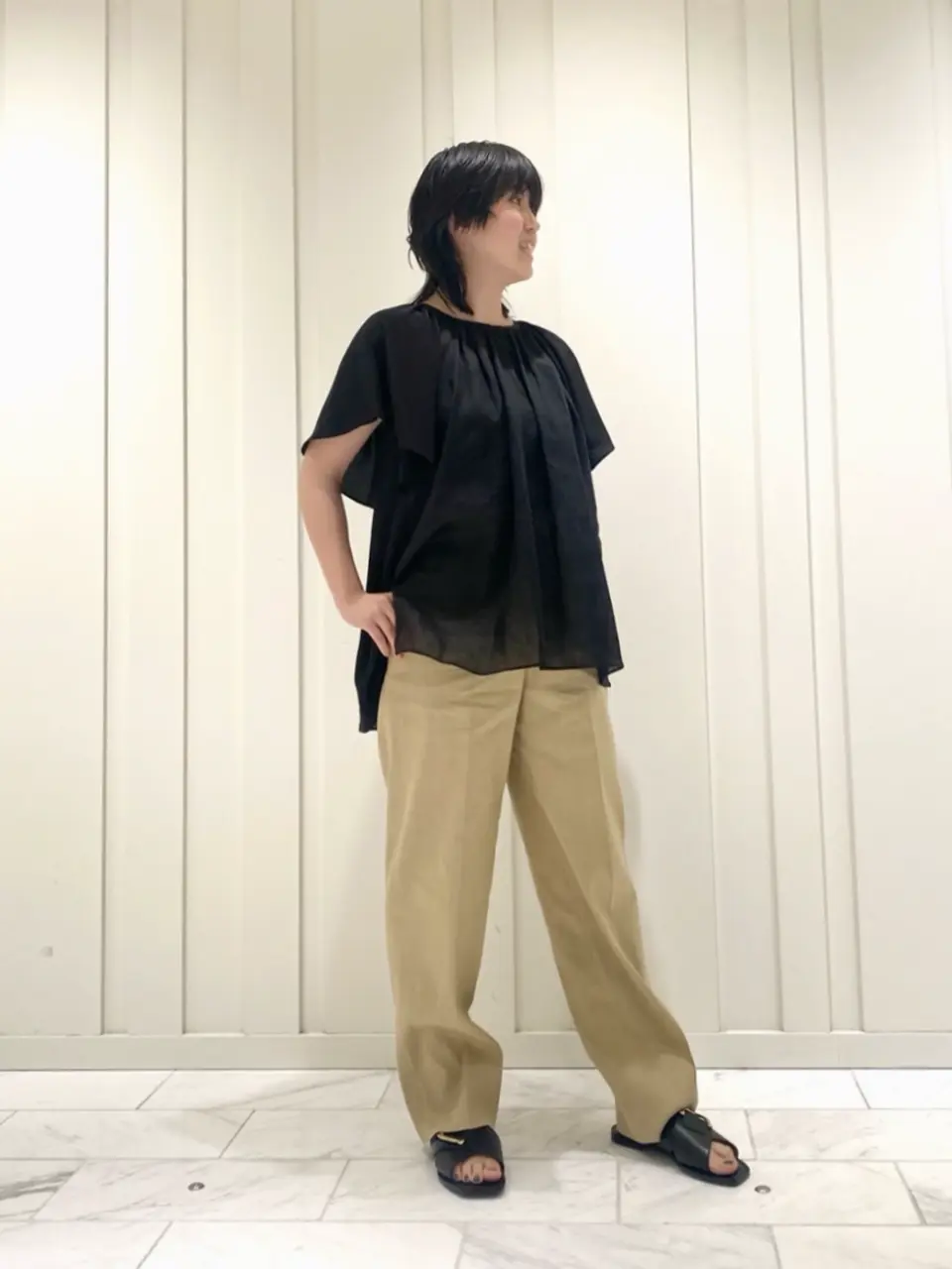 JOSEPH スタッフ コーディネート画像