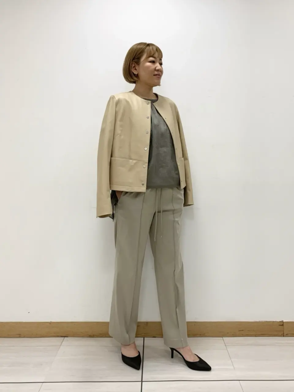  スタッフ コーディネート画像