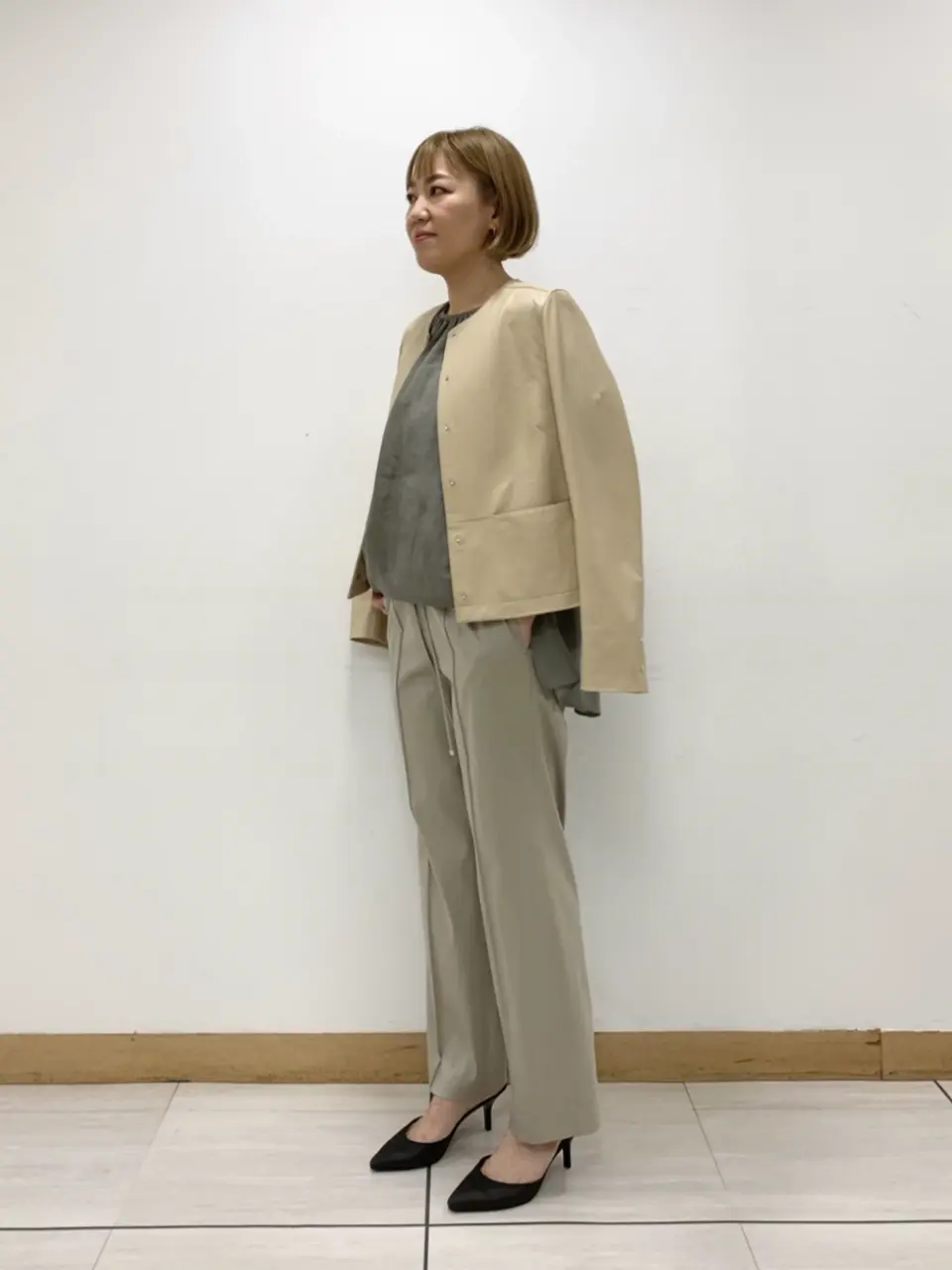 JOSEPH スタッフ コーディネート画像