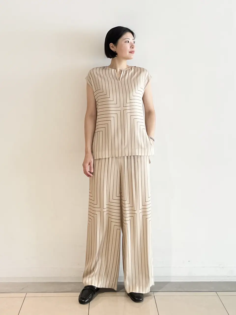 JOSEPH スタッフ コーディネート画像