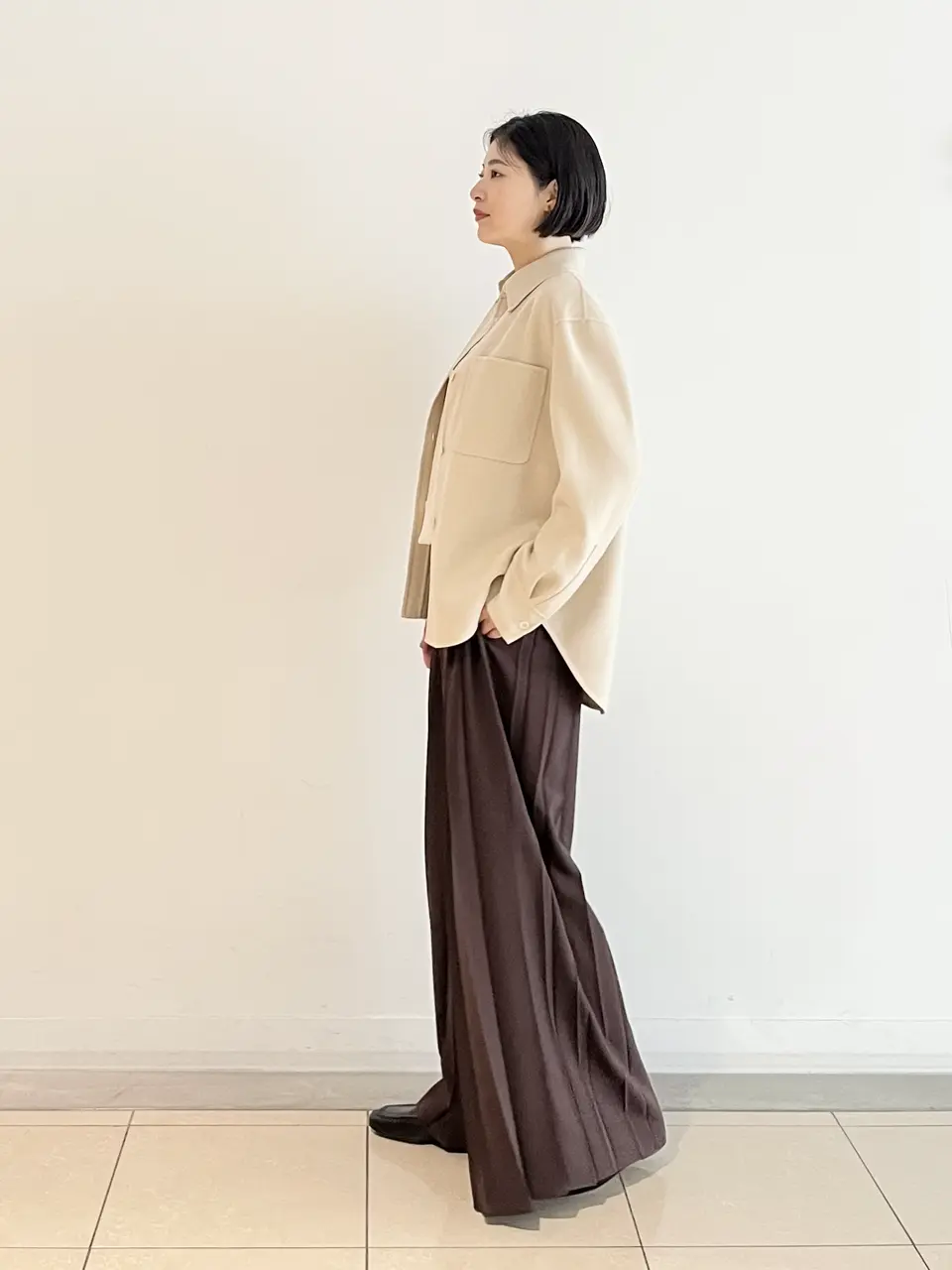 JOSEPH スタッフ コーディネート画像