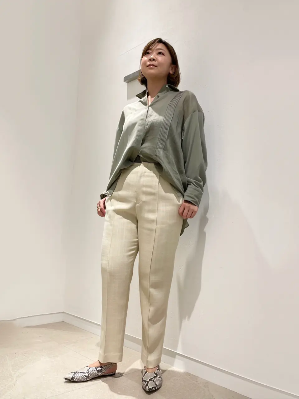  スタッフ コーディネート画像