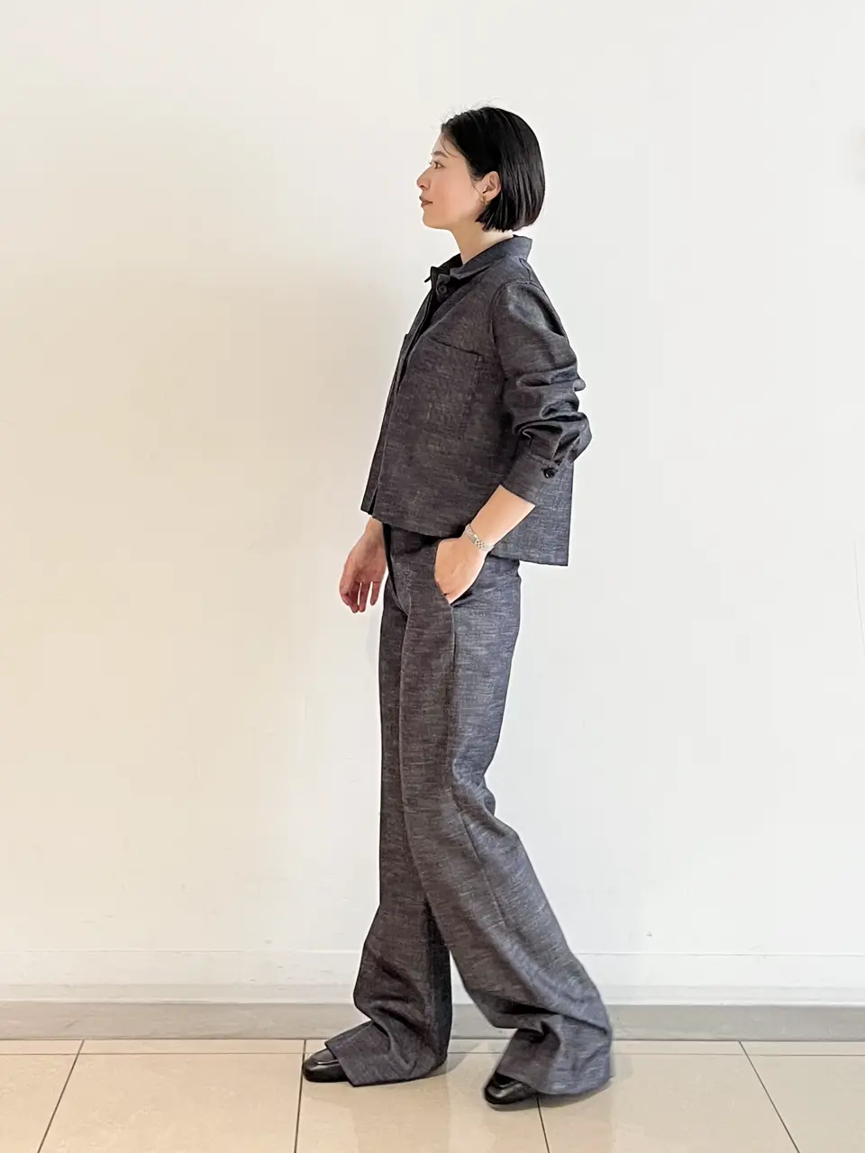 JOSEPH スタッフ コーディネート画像