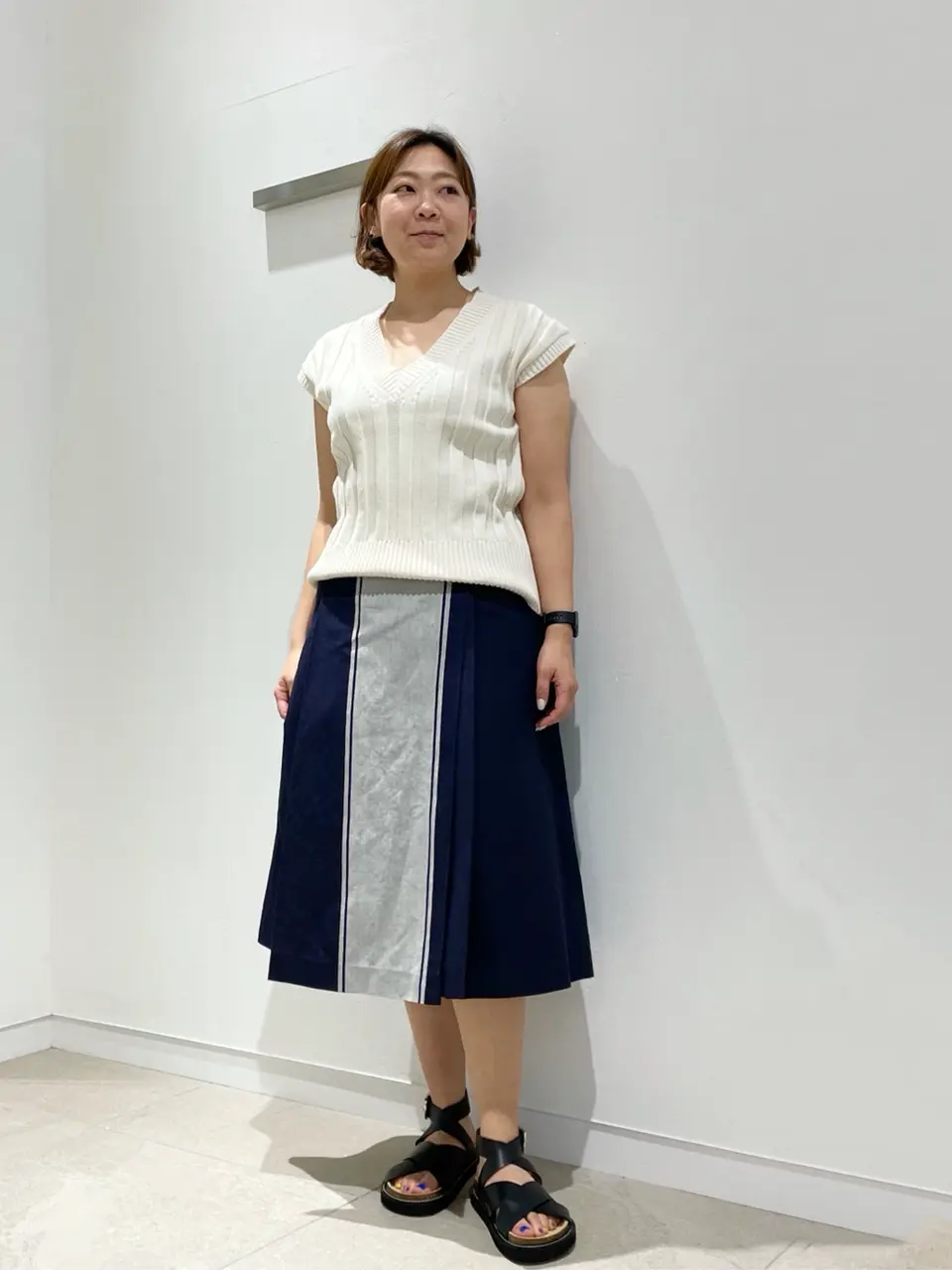  スタッフ コーディネート画像